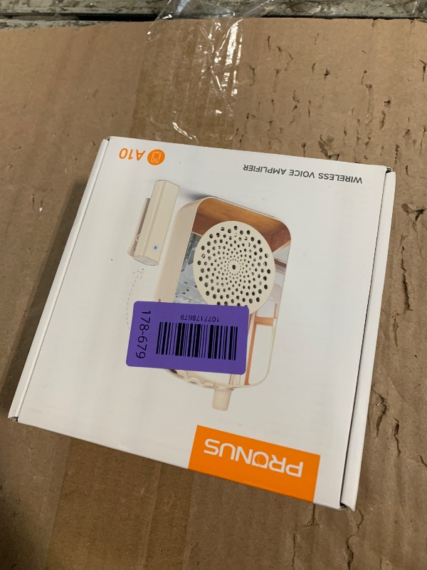 Photo 1 of ** USED* PRUNUS A10 Voice Amplifier Wireless with Lavalier Microphone Charging &Storage,Portable Voice Amplifier with Laple Mic Speaker,Mini Voice Amplifier for Classroom,Speech,Training Outdoor-Beige