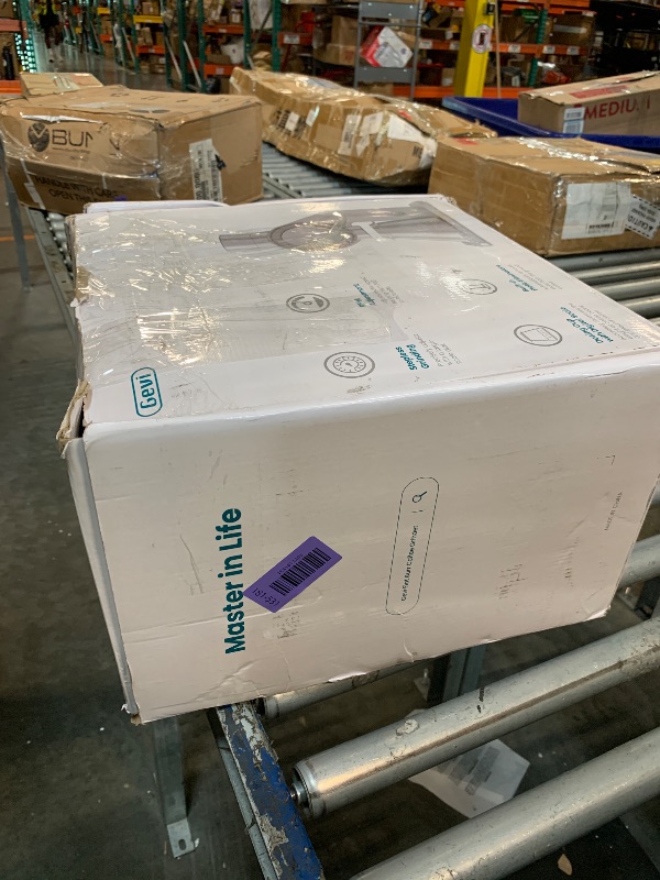 Photo 1 of ***MISSING PARTS*** ***UPDATED 8/2*** Gevi VelPro 400 Single Dose Espresso Grinder with Variable Speed, Stepless Adjustment, 64mm Titanium Flat Burr & Single Dosing Cup, Coffee Bean Grinder for Drip, French Press & Cold Brew-Silver