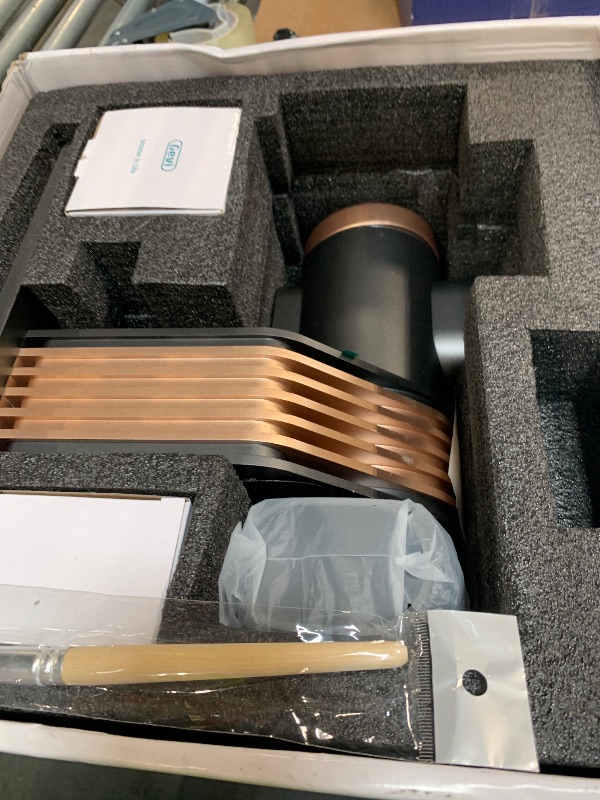 Photo 1 of ***MISSING PARTS*** ***UPDATED 8/2*** Gevi VelPro 400 Single Dose Espresso Grinder with Variable Speed, Stepless Adjustment, 64mm Titanium Flat Burr & Single Dosing Cup, Coffee Bean Grinder for Drip, French Press & Cold Brew-Silver