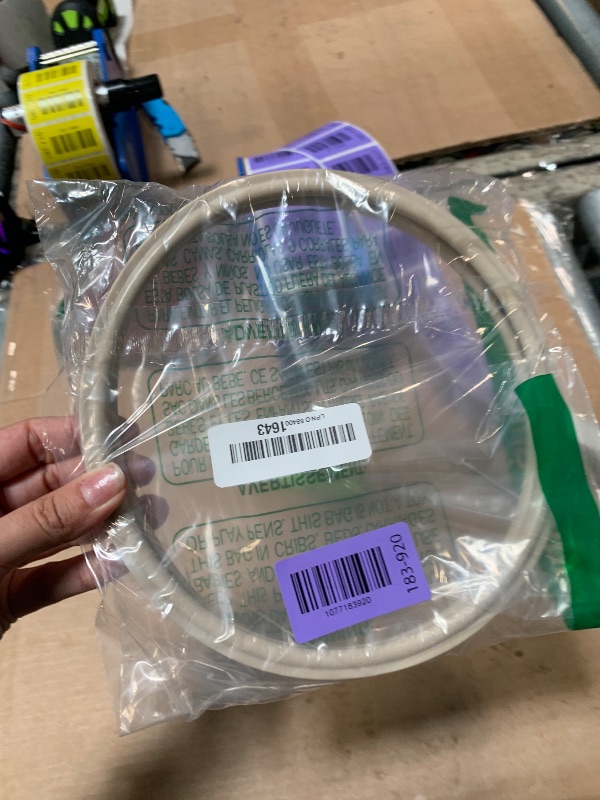 Photo 1 of (1 Set) 8 3/8" Pool Light Lens Gasket and Stainless Pilot Screw - Exact Replacements for Pentair 79101600Z and 79104800 - Compatible with Pentair IntelliBrite, AmerLite, and SAM Amerlite Lights