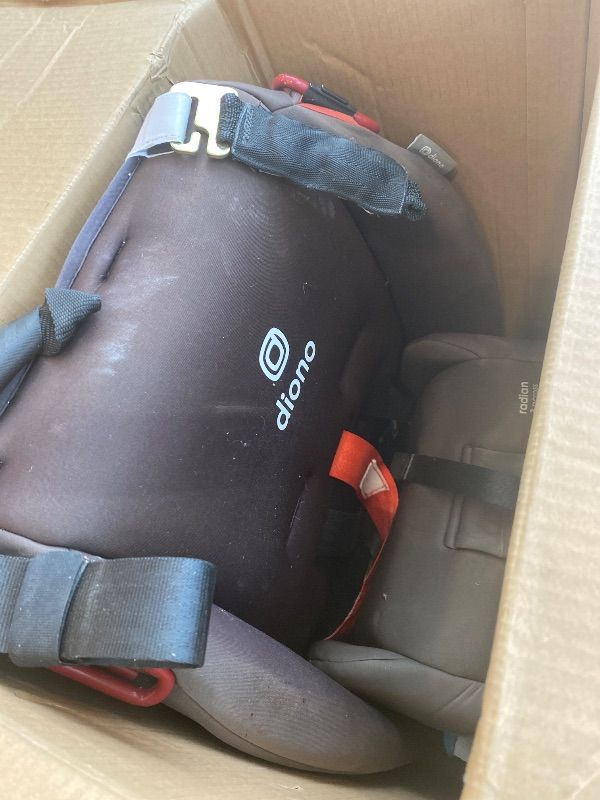 Photo 1 of **VERY USED**Diono Radian 3R, 3-in-1 Convertible Car Seat, Rear Facing & Forward Facing, 10 Years 1 Car Seat, Slim Fit 3 Across, Jet Black
