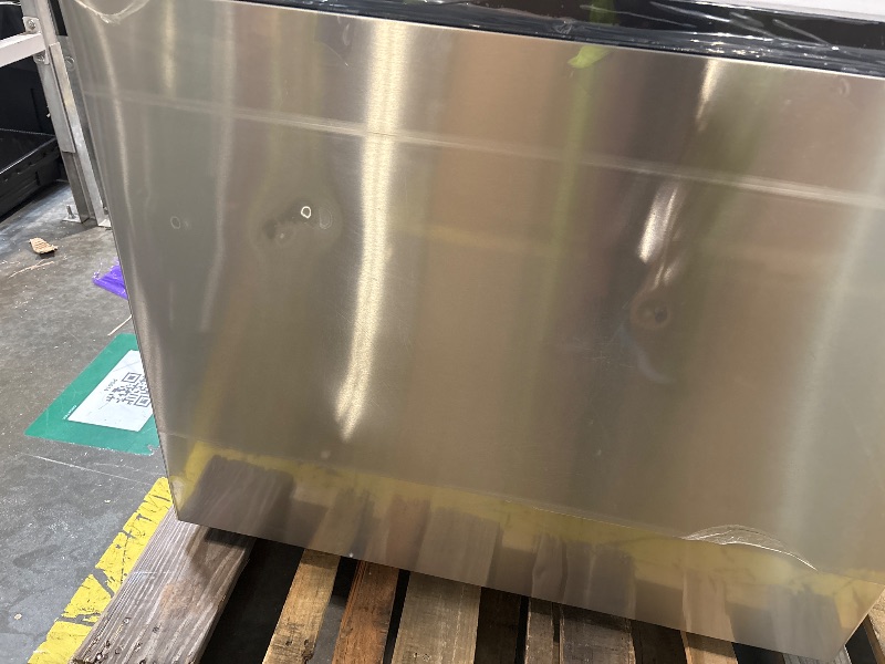 Photo 1 of **** COSMETIC DAMAGE ** Kenmore 17.5 cu. ft 30" Wide French Door Refrigerator - FPR Stainless Steel