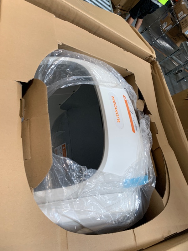 Photo 1 of ***FINAL SALE NO RETURN *** Meowant Self Cleaning Litter Box, Automatic Litter Box Self Cleaning with APP Control, 75L Extra Large Open Low Entry Smart Cats Litter Boxs for Multi-Cat Compatible Senior Cats Large Cats