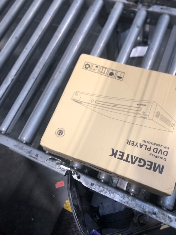 Photo 1 of *** used ***MEGATEK Region-Free HDMI DVD Player for TV, Compact CD/DVD Player for Smart TV, USB Port, Plays All Region DVDs & Multi Formats, Metal Housing, HDMI/RCA Cables & Remote Included