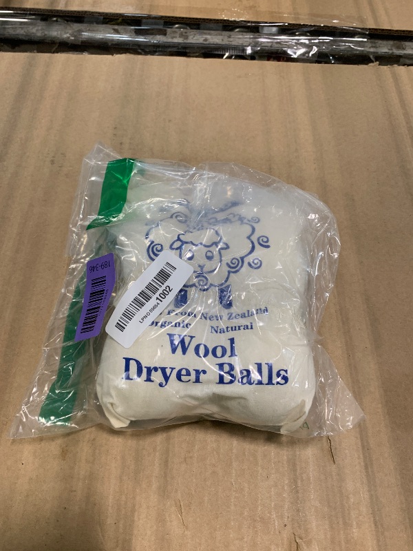 Photo 1 of *** 4 PACK *** Otylzto Wool Dryer Balls 6-Pack, Drying Balls for Laundry,Reusable As Natural Fabric Softener, Reduce Clothing Wrinkles, Drying Clothes Faster Eco-Friendly