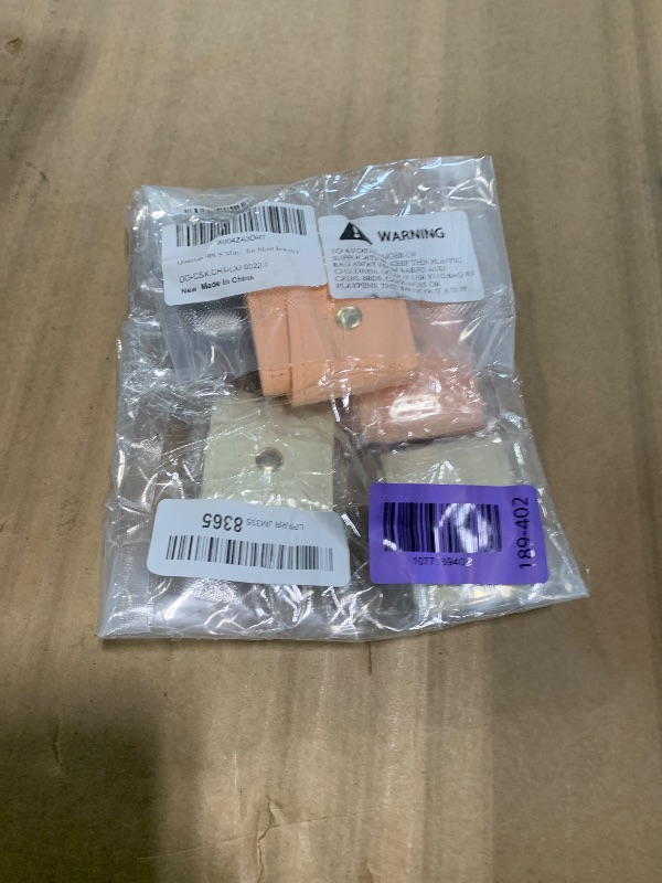 Photo 1 of *** 5 PCS *** Quuztao 9PCS Mini Travel Jewelry Bag Foldable, Portable Literalous Tiny Jewlery Storage Pouch, Lightweight Roll Case for Most Jewelry