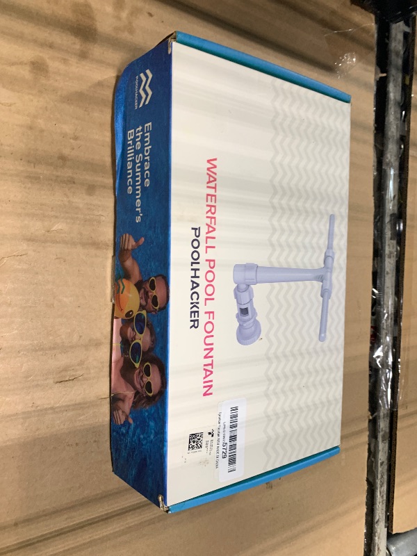 Photo 1 of [Patent Pending] 2025 Upgrade Pool Fountain - Dual Spray Water Fountains for Above Ground/Inground Pools, 2-in-1 Adjustable Waterfall Pool Sprinkler Fountain