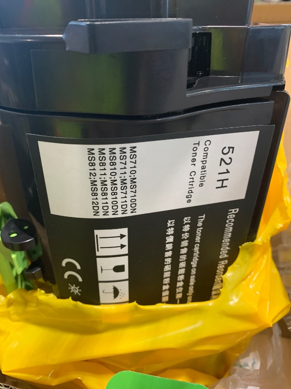 Photo 1 of *** 1 PACK *** 52D1H00 521H Toner Cartridge Compatible for Lexmark MS810 MS810n Toner MS710 MS710n MS710dn MS711dn MS810dn MS810de MS810dtn MS811 MS811n MS811dn MS811dtn MS812 MS812dn MS812de MS812dtn Printer 2pk BK