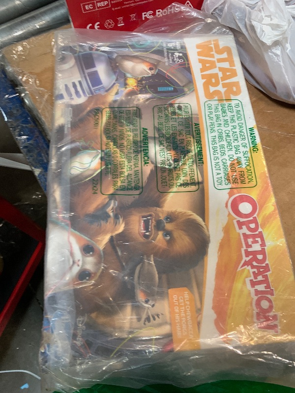 View 2 of [JUST THE BOARD] STAR WARS Hasbro Gaming Operation Game: Chewbacca Edition