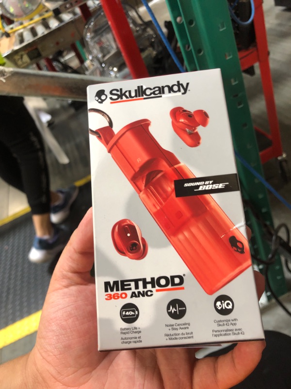 Photo 1 of *** MISING CHARGERSkullcandy Method 360 ANC Wireless Earbuds with Sound by Bose - Plasma