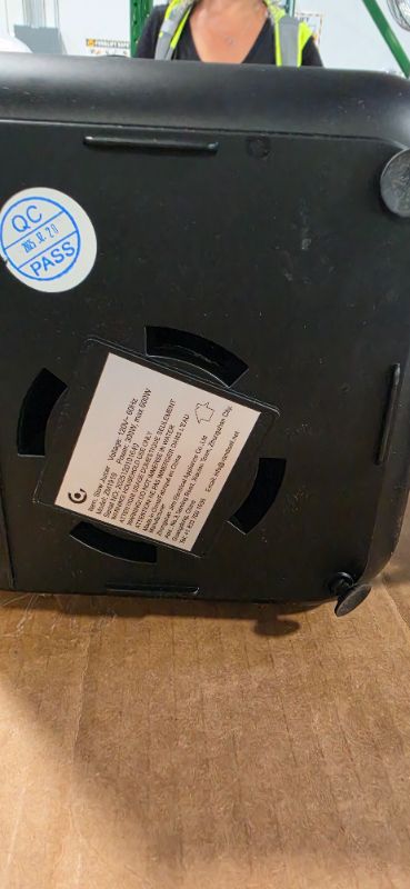View 5 of [SOLD FOR PARTS] AMZCHEF Masticating Juicer - 6.5" Wide Chute, Premium Black
