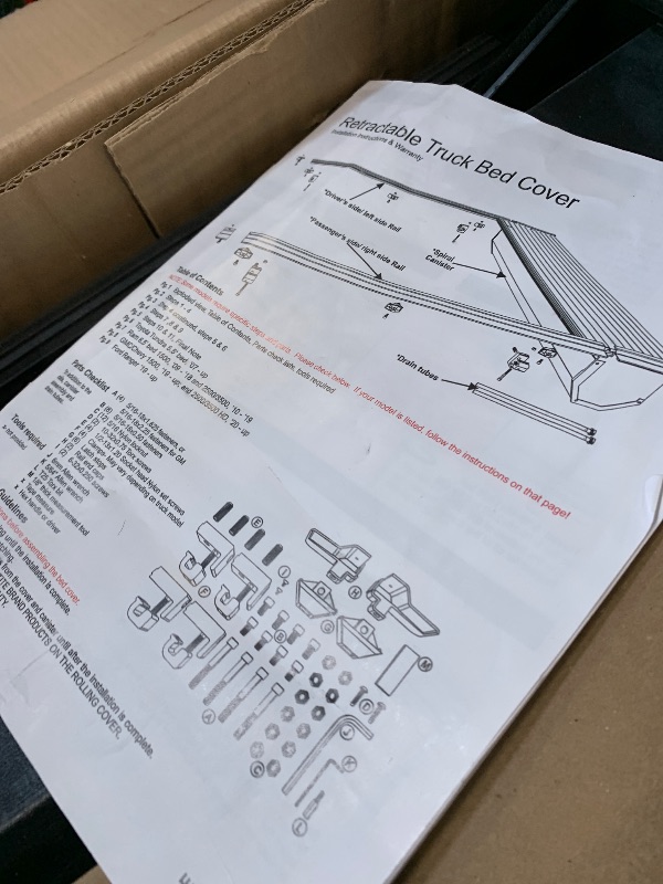 View 3 of [DAMAGED] [MISSING PARTS] Gator Recoil Retractable Truck Bed Tonneau Cover | G30481 | Fits 2019 - 2025 Chevy/GMC Silverado/Sierra 1500, works w/ MultiPro/Flex tailgate (Will not fit Carbon Pro Bed) 5' 10" Bed (70")