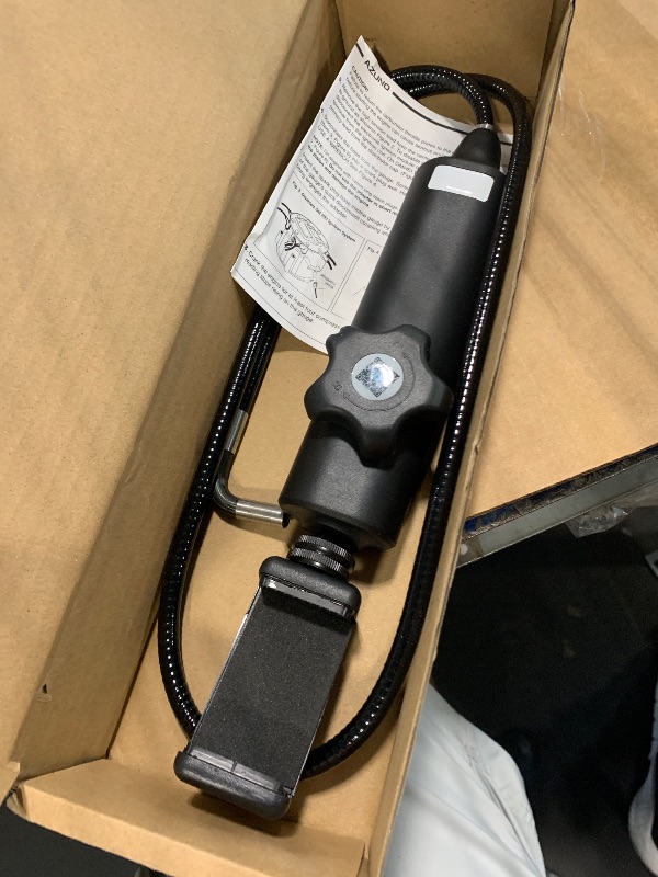 Photo 1 of [NONFUNCTIONAL] Endoscope Camera with Light[360°Rotation],1920P HD Articulating Borescope with Semi-Rigid Snake Camera, IP67 Waterproof Inspection,Gifts/Tools Bore Scope Girls for Men for iPhone