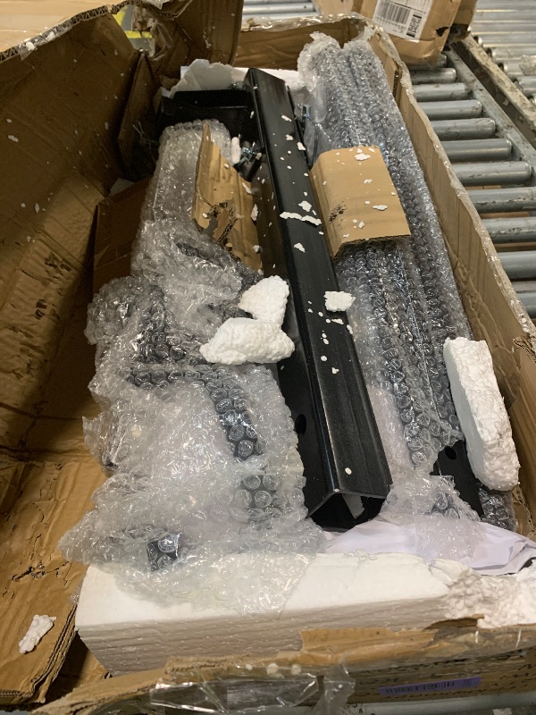 Photo 1 of [Missing Key Components] MaxxHaul Platform Bike Rack for 2 Bikes - Hitch Mounted Tray Carrier for SUV, Van, & Truck - Adjustable Tire Cradles & Foam Padded Hooks - Fits 2" Class III & IV Hitches (50027)