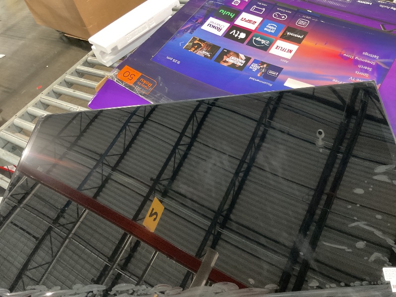 Photo 1 of *See Clerk Notes* Roku Smart TV – 50-Inch Select Series, 4K HDR TV – Roku TV with Roku Remote – Flat Screen LED Television with Wi-Fi for Streaming Live Local News, Sports, Family Entertainment