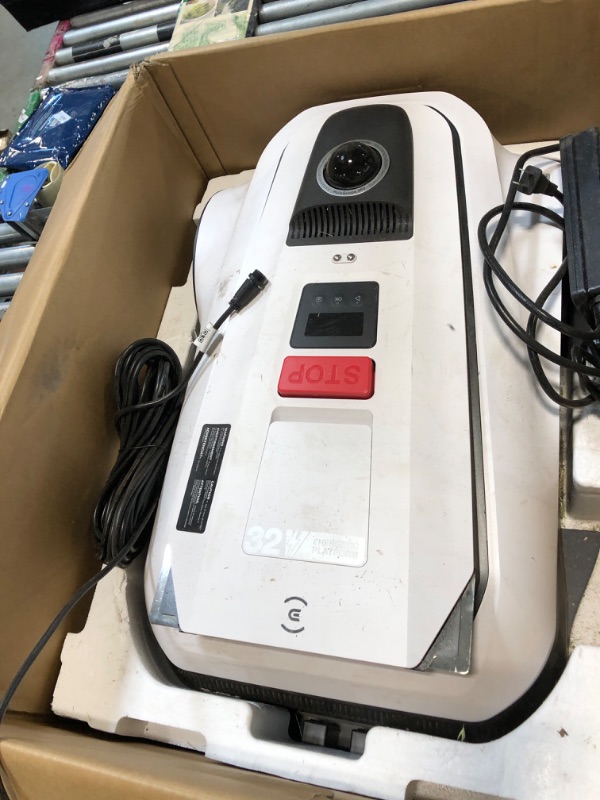 Photo 1 of [NONFUNCTIONING] ECOVACS Goat A3000 LiDAR PRO Robotic Lawn Mower for Up to 3/4 Acre, 7500 mAh Battery with 189W Fast Charging, Wire-Free Dual-LiDAR Navigation, Built-in TruEdge Edge Trimmer, Smart App Control