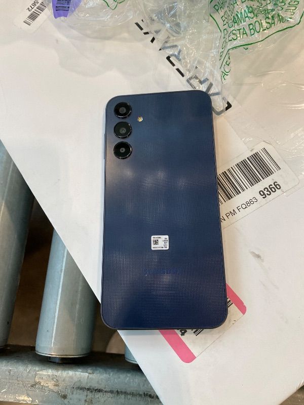 Photo 1 of [ITEM IS LOCKED TO SERVICE PROVIDER] Total Wireless Samsung Galaxy A25 5G, 128GB, Black-Prepaid Smartphone (Locked to Total Wireless) - 6.5" Super AMOLED 120Hz Display, 50MP Triple Camera with OIS, 5,000mAh Battery, Android 15