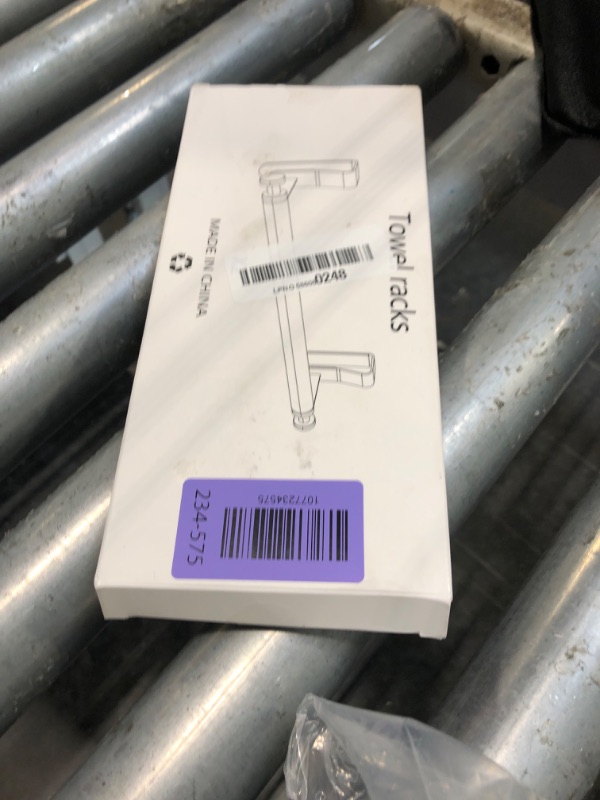 Photo 1 of *See Clerk Notes*
Over Cabinet Towel Holder, Stainless Steel Over The Cabinet Towel Rack Bars for Kitchen Cabinet Doors, Dish Towel Holder with Hooks, 2 Pack (Brushed Nickel)