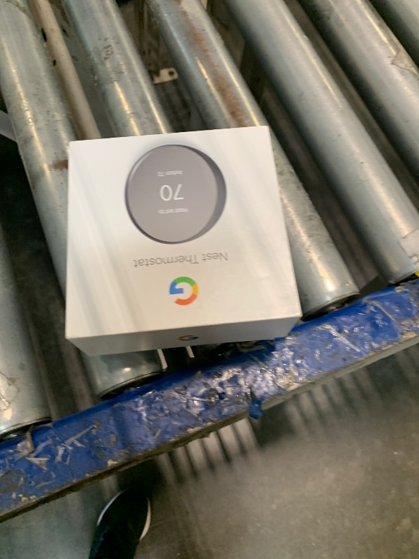 Photo 1 of ** USED ** Google Nest Thermostat - Smart Thermostat for Home - Programmable Wifi Thermostat - Charcoal