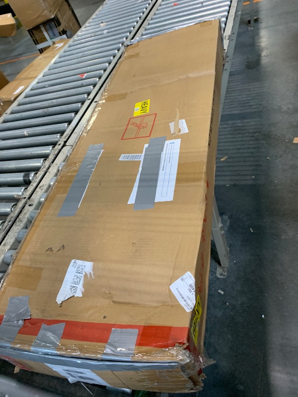 View 2 of ****CHECKED  7/11 - AS IS/NO RETURNS - SALE FINAL - FOR PARTS ONLY****HOMISSUE Cube Storage Organizer Shelf, Rustic Horizontal Bookshelf with 5 Cubes, Industrial Short Wide Bookcase with 3 Tier Shelves, Low and Long Cubby Bookshelf for Living Room, Office