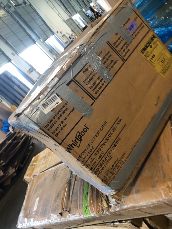 Photo 1 of ****CHECKED 7/11 - AS IS/NO RETURNS - SALE FINAL - FOR PARTS ONLY****Whirlpool 24,000 BTU Window Mounted Inverter Air Conditioner with Quiet, 230V, AC for Large Rooms up to 1500 Square Feet with Remote, Window AC Unit for Apartment, Living Room, Bedroom