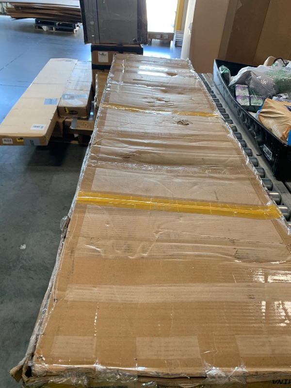 Photo 1 of ****CHECKED  7/11 - AS IS/NO RETURNS - SALE FINAL - FOR PARTS ONLY****YITAHOME King Size Bed Frame with 3 Storage Drawers and RGB LED Lights, Velvet Upholstered Bed with Charging Station and Storage Headboard, No Box Spring Needed, Easy Assembly, Noise-Fr