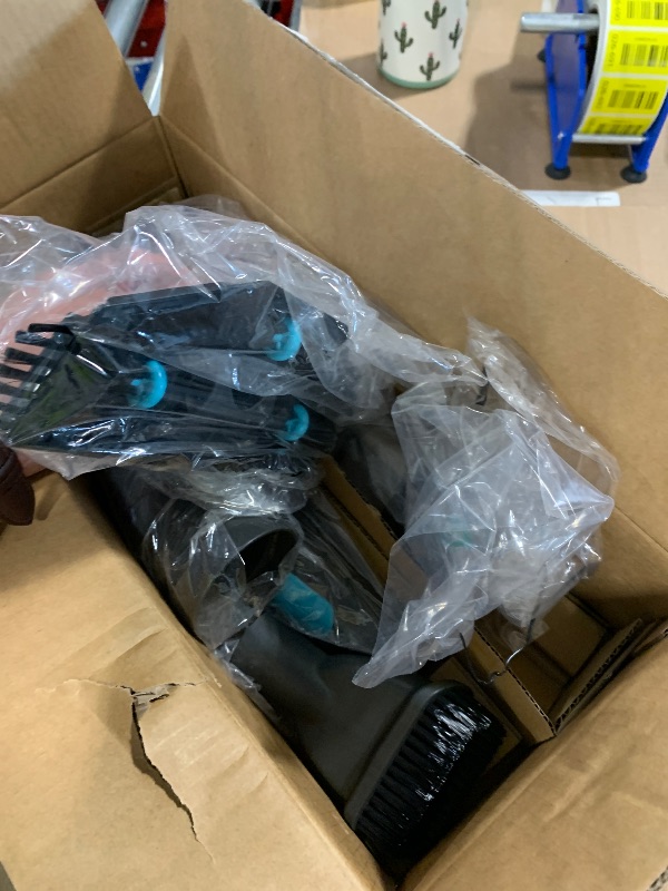 Photo 1 of ***MISSING HANDLE AND CHARGER*** PoolMr Handheld Pool Vacuum for Above Ground Pool & Hot Tub Vacuum, with 2 Brush Heads, 90 Mins Running Time, 13.2 Gallons/Min Powerful Suction, Ideal for Cleaning Debris and Sand Underwater, Black