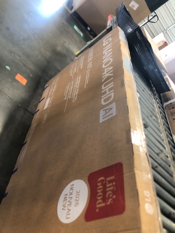 View 2 of ****CHECKED  7/10 - AS IS/NO RETURNS - SALE FINAL - FOR PARTS ONLY****LG 65-Inch Class Nano AI 4K NU85 Series Smart TV w/AI Sound Pro, HDR10, AI 4K Super Upscaling, Filmmaker Mode, Wow Orchestra, Compatible with Alexa (65NU850BPUA, 2026)