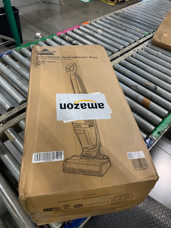 Photo 1 of ****CHECKED 8/2/25 - SOLD AS IS/ NO RETURNS - SALE FINAL - FOR PARTS ONLY**** BISSELL CrossWave HydroSteam 3-in-1 Wet Dry Vacuum Mop, 35151