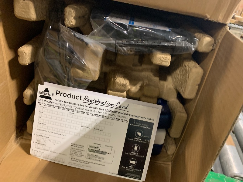 Photo 1 of ****CHECKED 8/2/25 - SOLD AS IS/ NO RETURNS - SALE FINAL - FOR PARTS ONLY**** BISSELL CrossWave HydroSteam 3-in-1 Wet Dry Vacuum Mop, 35151