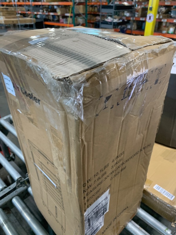 Photo 1 of [MISSING PARTS] Portable Air Conditioners,Windowless Swamp Cooler Portable AC Unit, Cooling Fan That Blow Cold Air w/Remote 5L Tank 12 Speeds 9H Timer, Evaporative Air Cooler for Bedroom Indoor Room (white)
