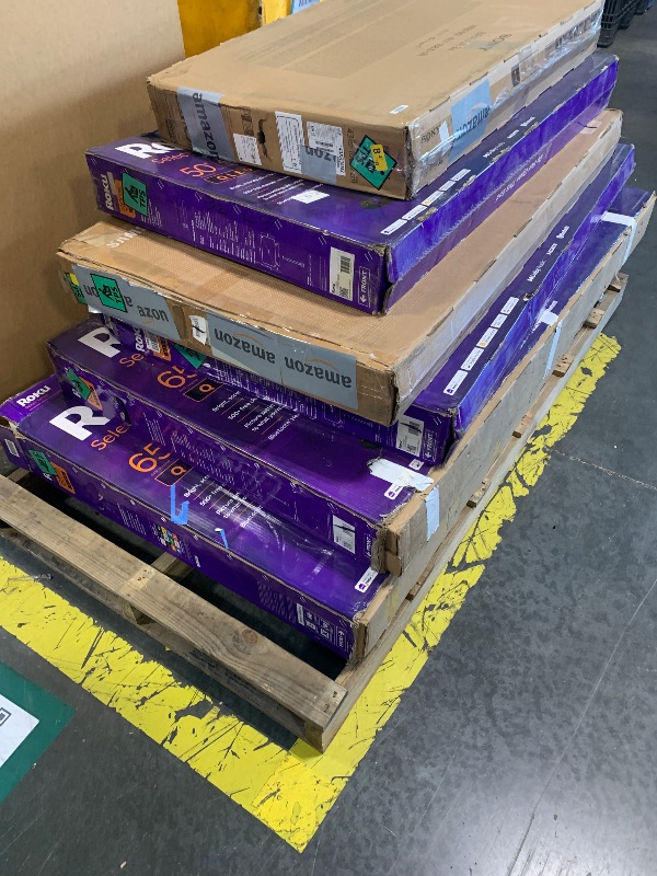 Photo 1 of ***FINAL SALE, NO RETURNS*** Nellis Variety Box: TV Pallet | See Notes for Details