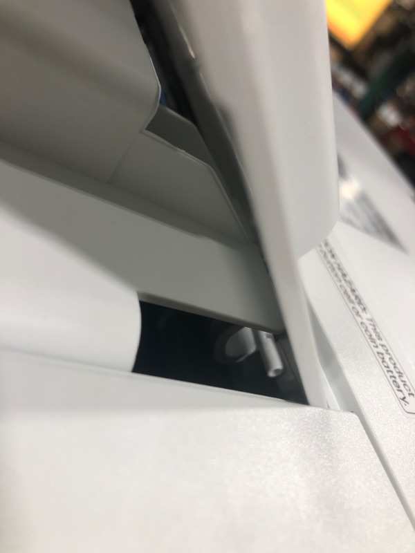 Photo 1 of *** MISSING POWER CORD ***  BACK OPENING OFF TRACK  **** HP LaserJet Enterprise M507n Monochrome Printer with Built-in Ethernet (1PV86A)