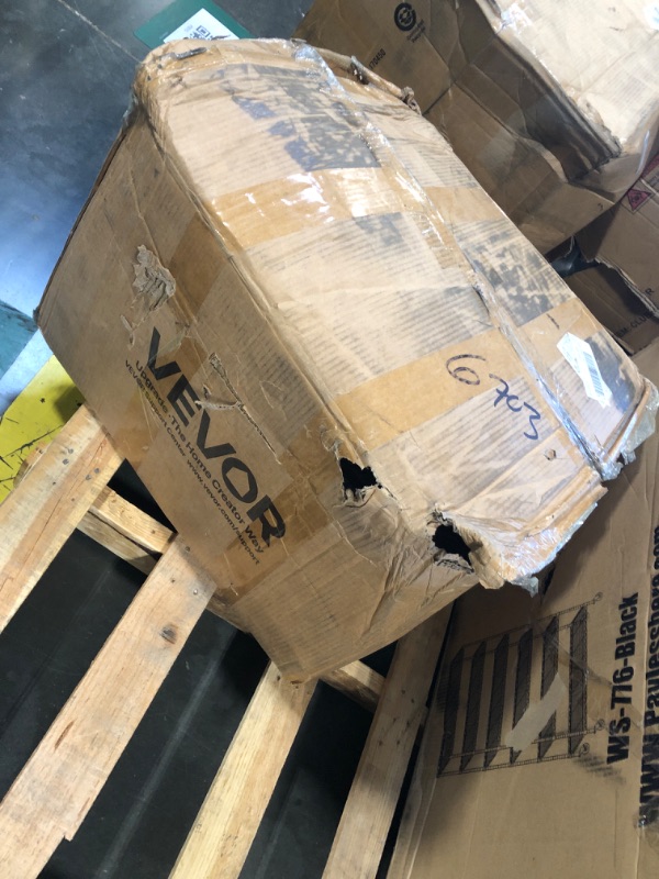 Photo 1 of ****CHECKED  7/12 - AS IS/NO RETURNS - SALE FINAL - FOR PARTS ONLY****VEVOR Drain Cleaner Machine 100 FT x 1/2 Inch, Auto Feed Sewer Snake Auger on Wheels, Portable Drain Cleaning Machine with 4 Cutters & Air-activated Foot Switch for 2" to 6" Pipes