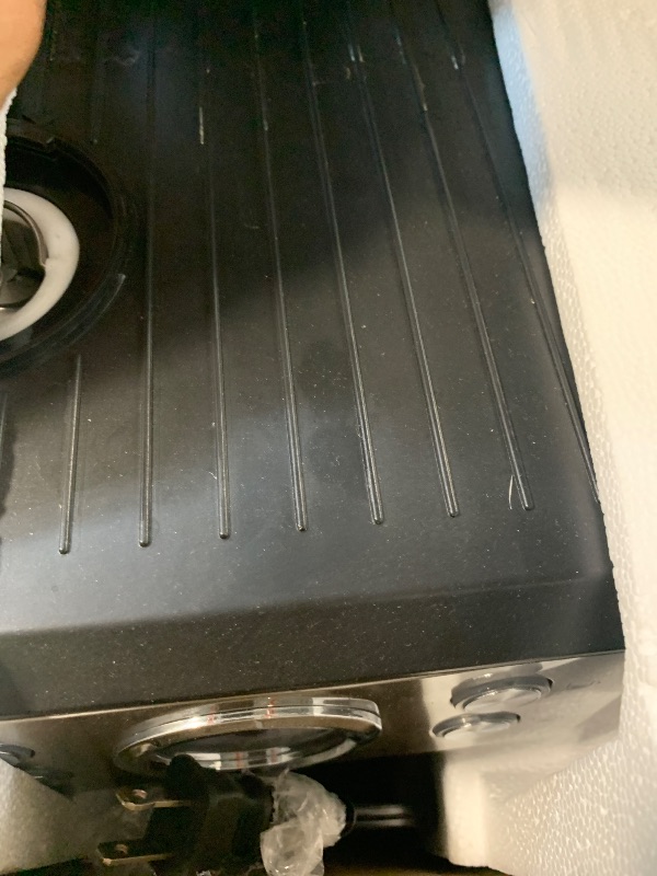 Photo 1 of ***NOT WORKING**** HousesAid 20 Bar Espresso & Coffee Maker with Built-in Grinder (12 Levels) - 1050W Stainless Steel Espresso Machine with Milk Frother, 1.6L Tank & Push-Button Control