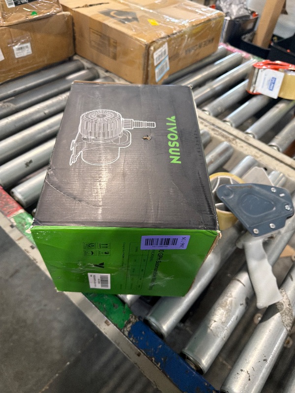Photo 1 of ***BROKEN *** ***07/18 SOLD FOR PARTS // FINAL SALE *** 
VIVOSUN 4500 GPH Submersible Water Pump, 220W Pond Pump, Ultra Quiet Aquarium Pump with 19FT. Lift Height for Pond Waterfall, Fish Tank, Statuary, or Hydroponics
