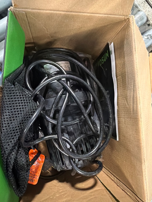 Photo 1 of ***BROKEN *** ***07/18 SOLD FOR PARTS // FINAL SALE *** 
VIVOSUN 4500 GPH Submersible Water Pump, 220W Pond Pump, Ultra Quiet Aquarium Pump with 19FT. Lift Height for Pond Waterfall, Fish Tank, Statuary, or Hydroponics