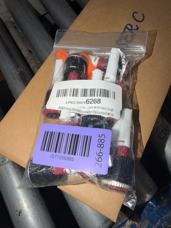 Photo 1 of **** MISSING PIECE**** Sprinkler 10 Pack Hunter MP Rotator MP1000 90-210 8'-15 Nozzles with Free Tool!