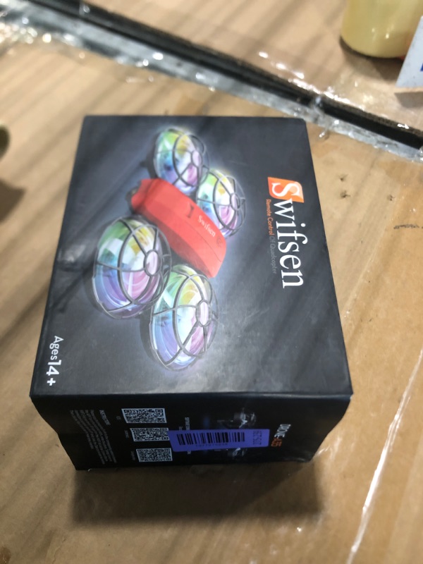 Photo 1 of ** used** Swifsen Drone with Camera for Kids and Beginner,Birthday Gift Toy for Boys and Girl,Indoor Quadcopter Plane for Boy,Small Helicopter with Auto Hovering, 3D Flips, Headless Mode,2 Batteries