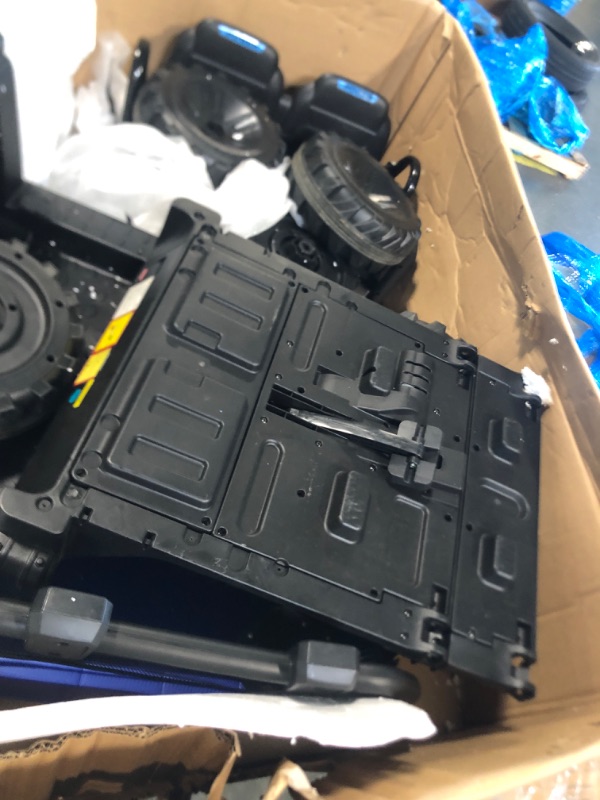 Photo 1 of **Missing Parts**24V Electric Ride-on Dump Truck for Kids, 4WD Ride-On Car for Kids, 2-Seater UTV with Remote Control, Off-Road Electric Vehicle for Boys & Girls Outdoor Play
