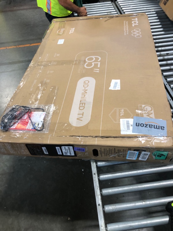 Photo 1 of ****DOES NOT TURN ON
***
TCL Amazon Exclusive 65 Inch Class QM64L Series | Mini LED QLED 4K HDR Smart Fire TV | 65QM64L, 2026 | 120Hz-144Hz High Brightness, Dolby Vision Atmos, Alexa+ Voice Remote AI Streaming Television