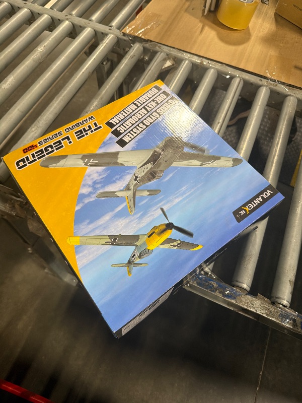 Photo 1 of [PLANE NOT IN THE BOX] volantexrc RC Plane Spitfire Fighter 4CH Remote Control Airplane RTF with Aileron, Gyro, Aerobatics & 3 Modes to Fly, Hobby Radio Controlled Warbird Aircraft for Adults, Beginners(Green)