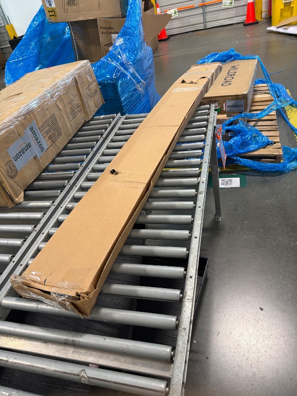 Photo 1 of ****CHECKED  7/11 - AS IS/NO RETURNS - SALE FINAL - FOR PARTS ONLY****Coaster Home Furnishings Esme Metal Bed Frame Adjustable 6-Leg Base for Box Spring and Mattress Queen and Eastern King Black 9602QK
