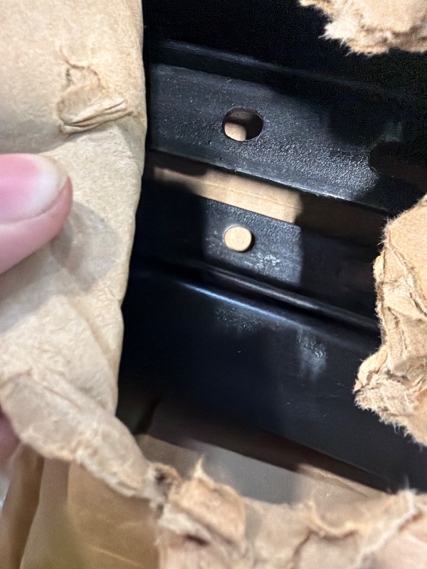 Photo 1 of ****CHECKED  7/11 - AS IS/NO RETURNS - SALE FINAL - FOR PARTS ONLY****Coaster Home Furnishings Esme Metal Bed Frame Adjustable 6-Leg Base for Box Spring and Mattress Queen and Eastern King Black 9602QK