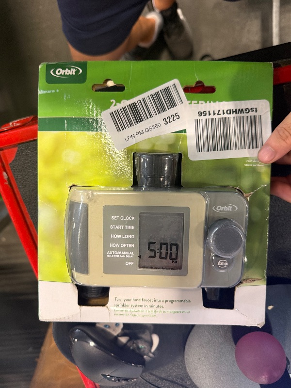 Photo 1 of *** MISSING PIECE *** ***08/01 SOLD FOR PARTS // FINAL SALE ***2-Outlet Programmable Hose Faucet Timer