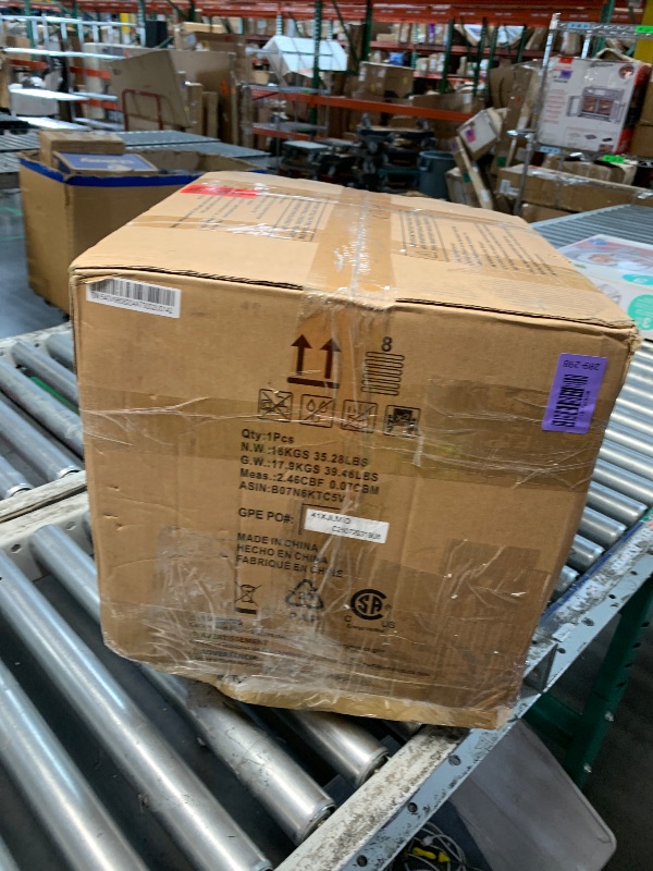 Photo 1 of ***PARTS ONLY*** Amazon Basics 5000-BTU Window Air Conditioner - White