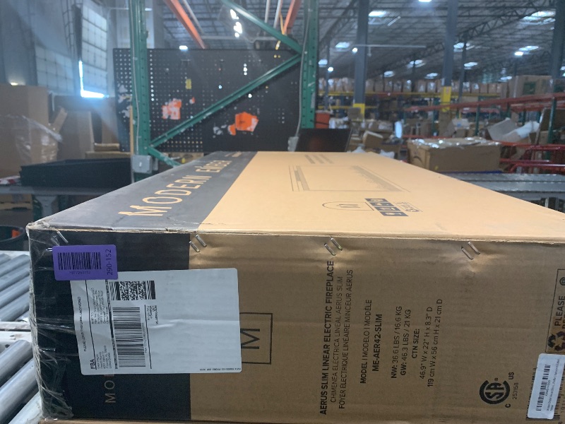Photo 1 of ***FACTORY SEALED***Modern Ember Aerus Slim 42" Smart Linear Electric Fireplace