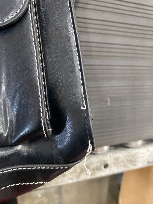 View 5 of ***SEE NOTES***ECOSUSI PU Leather Laptop Backpack for Women