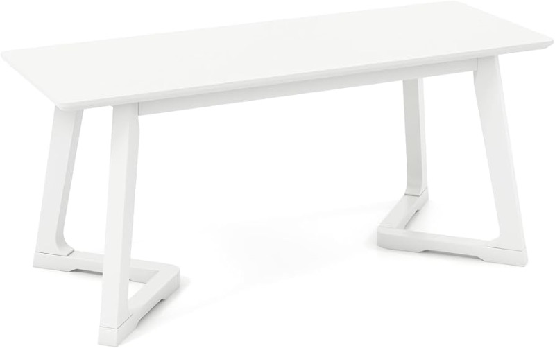 Photo 1 of *** DISPLAY PICTURE FOR REFRENCCE ONLY***
BROWN - Giantex Entryway Bench, 42” Long Dining Bench with Rubber Wood Triangular Legs, 16” Wide Seat, 350 Lbs Capacity, Living Room, Bedroom, Hallway, Kitchen