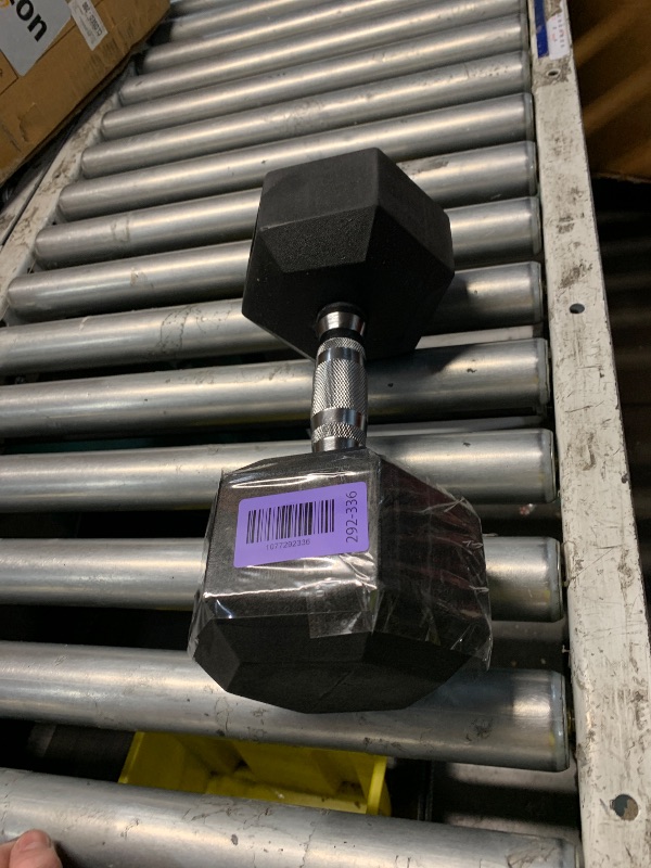 Photo 1 of ***PARTIAL SET - PRICE ADJUSTED*** CAP 300lb Rubber Hex Dumbbell Set with Vertical Rack